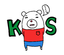 shiroshirokuuma sticker #2683242