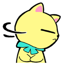 Lei Cat  basic-style sticker #2683306