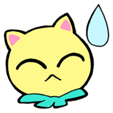 Lei Cat  basic-style sticker #2683315