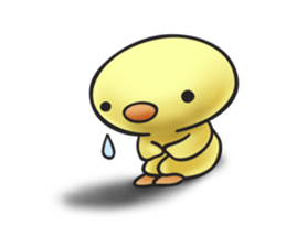 Chicken? Small bird? 2 sticker #2684120