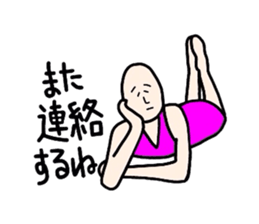 Melancholy man2-everyday conversation- sticker #2684222