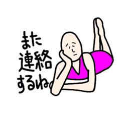 Melancholy man2-everyday conversation- sticker #2684222