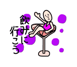 Melancholy man2-everyday conversation- sticker #2684240