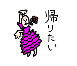 Melancholy man2-everyday conversation- sticker #2684241