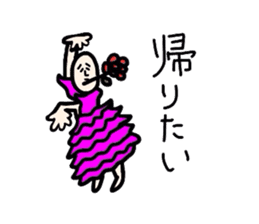 Melancholy man2-everyday conversation- sticker #2684241