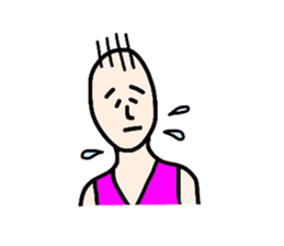 Melancholy man2-everyday conversation- sticker #2684247