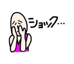 Melancholy man2-everyday conversation- sticker #2684248