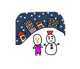 Melancholy man2-everyday conversation- sticker #2684256