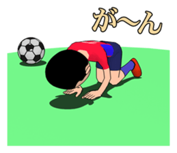 Soccer boy sticker #2684758