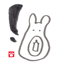 Face Bear-brush Japanese ver.- sticker #2685053