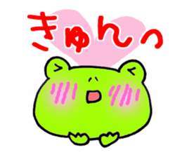 Mr. Crouton of a frog sticker #2686496