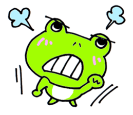 Mr. Crouton of a frog sticker #2686497