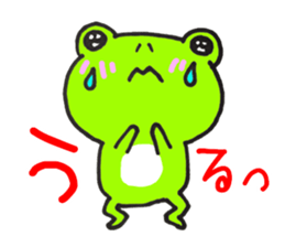 Mr. Crouton of a frog sticker #2686504