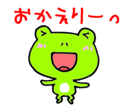 Mr. Crouton of a frog sticker #2686514