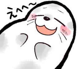 Round sea dog sticker #2686611