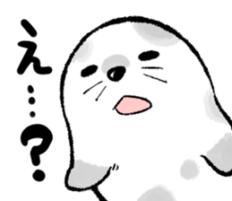 Round sea dog sticker #2686633