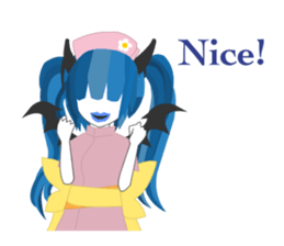 Little Devil Nurse sticker #2687171