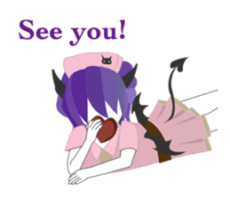 Little Devil Nurse sticker #2687181