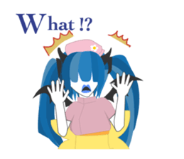 Little Devil Nurse sticker #2687183