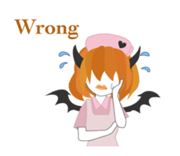 Little Devil Nurse sticker #2687184