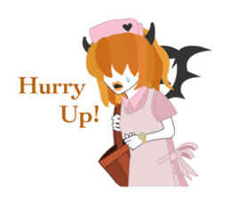 Little Devil Nurse sticker #2687187