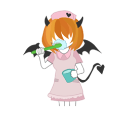 Little Devil Nurse sticker #2687196
