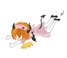 Little Devil Nurse sticker #2687199