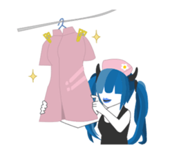 Little Devil Nurse sticker #2687203