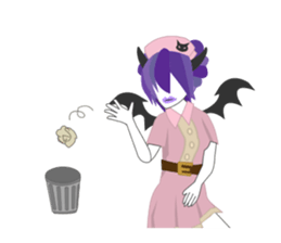 Little Devil Nurse sticker #2687205