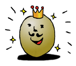 The king of bean sticker #2687779