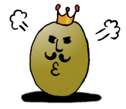 The king of bean sticker #2687781
