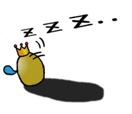 The king of bean sticker #2687791