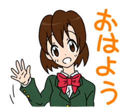 Three sisters of Hasegawa's family. sticker #2688291