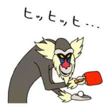 table tennis "DORANEKO & friends" sticker #2688462