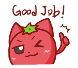 tomato cats sticker #2688617