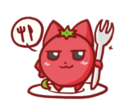 tomato cats sticker #2688621