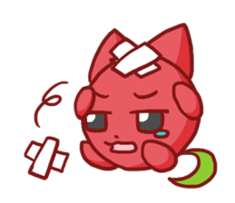 tomato cats sticker #2688625