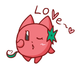 tomato cats sticker #2688641