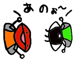 Outback properly Ome-me Komatsu valve sticker #2688846