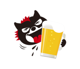Bad cat Sticker sticker #2689056