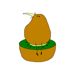 Kiwi Sticker. sticker #2689467
