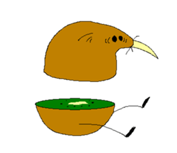 Kiwi Sticker. sticker #2689471