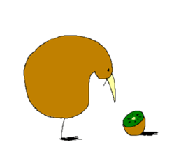 Kiwi Sticker. sticker #2689473