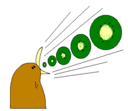 Kiwi Sticker. sticker #2689476