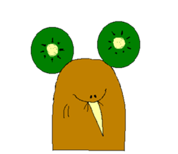 Kiwi Sticker. sticker #2689477