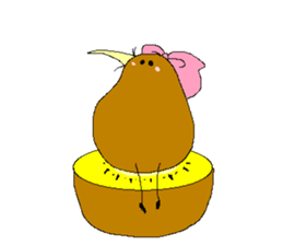 Kiwi Sticker. sticker #2689479