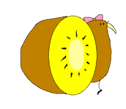 Kiwi Sticker. sticker #2689481