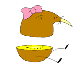 Kiwi Sticker. sticker #2689482