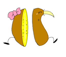 Kiwi Sticker. sticker #2689483