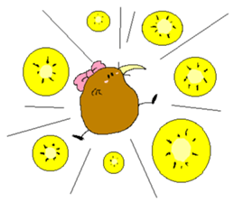 Kiwi Sticker. sticker #2689484